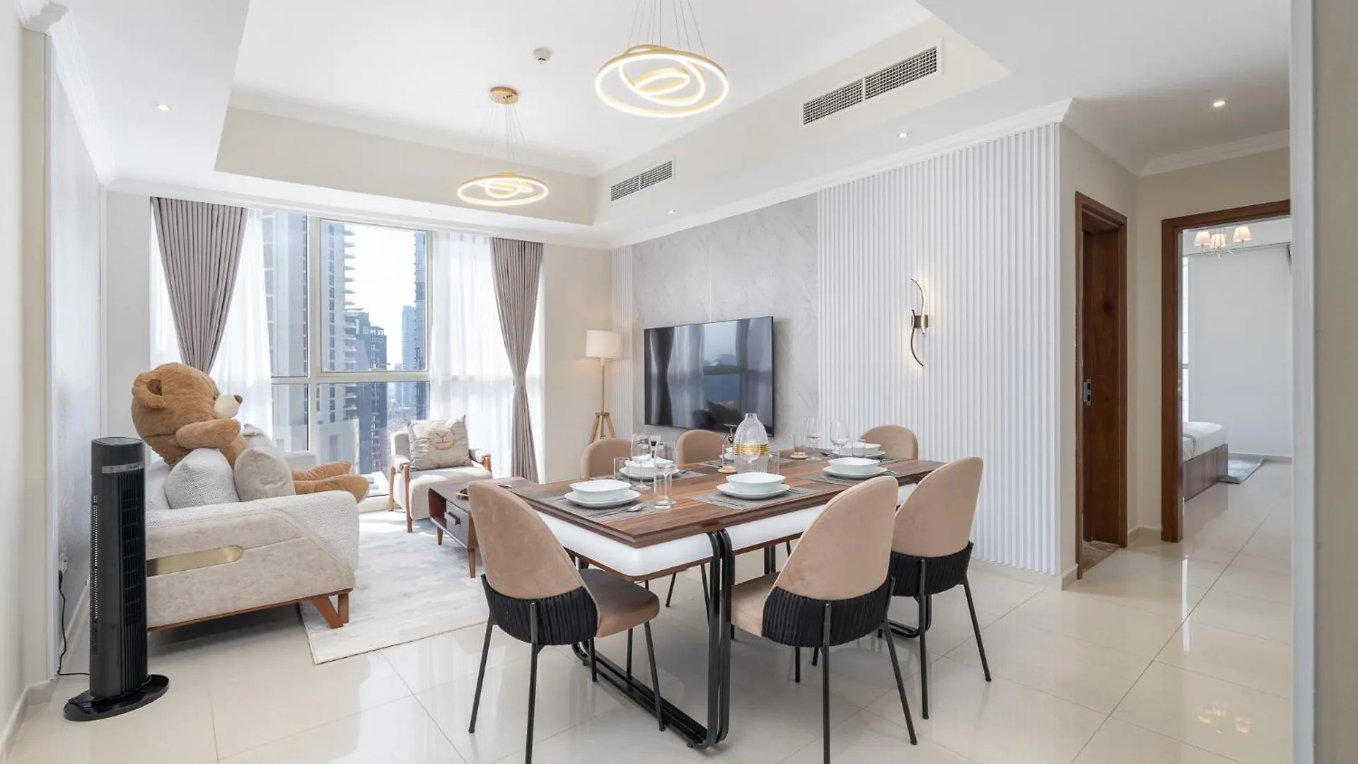 Heaven Crest Vacation Homes Downtown - 3 Bedroom Suites 2 Minute Walk To Dubai Mall And Burj Khalifa Appartamento