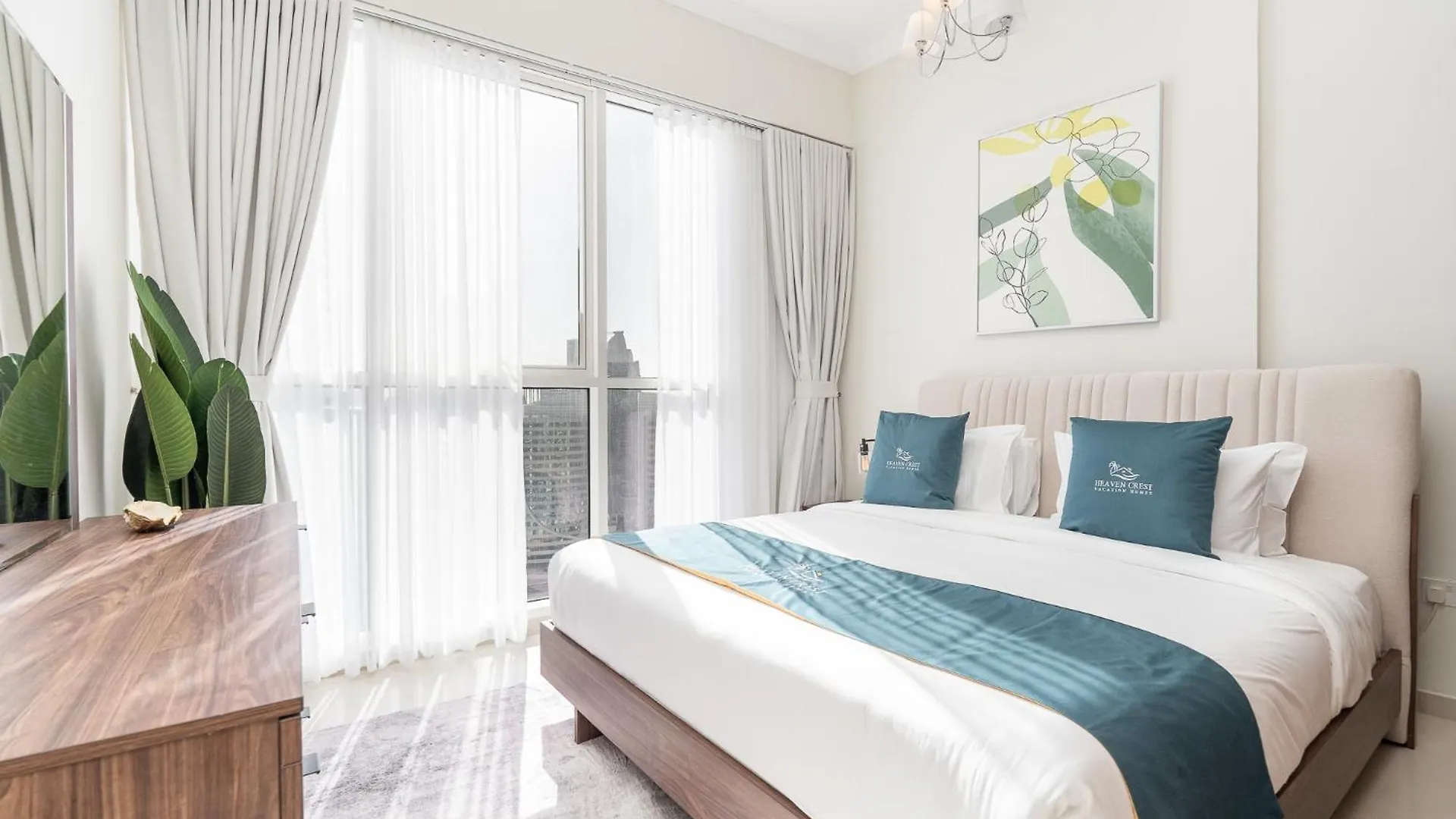 Appartamento Heaven Crest Vacation Homes Downtown - 3 Bedroom Suites 2 Minute Walk To Dubai Mall And Burj Khalifa