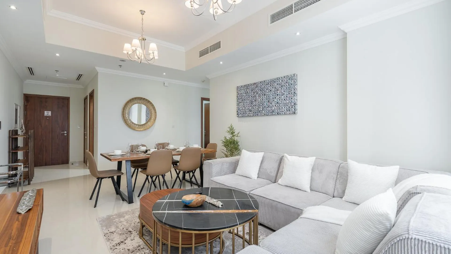 Heaven Crest Vacation Homes Downtown - 3 Bedroom Suites 2 Minute Walk To Dubai Mall And Burj Khalifa Appartamento