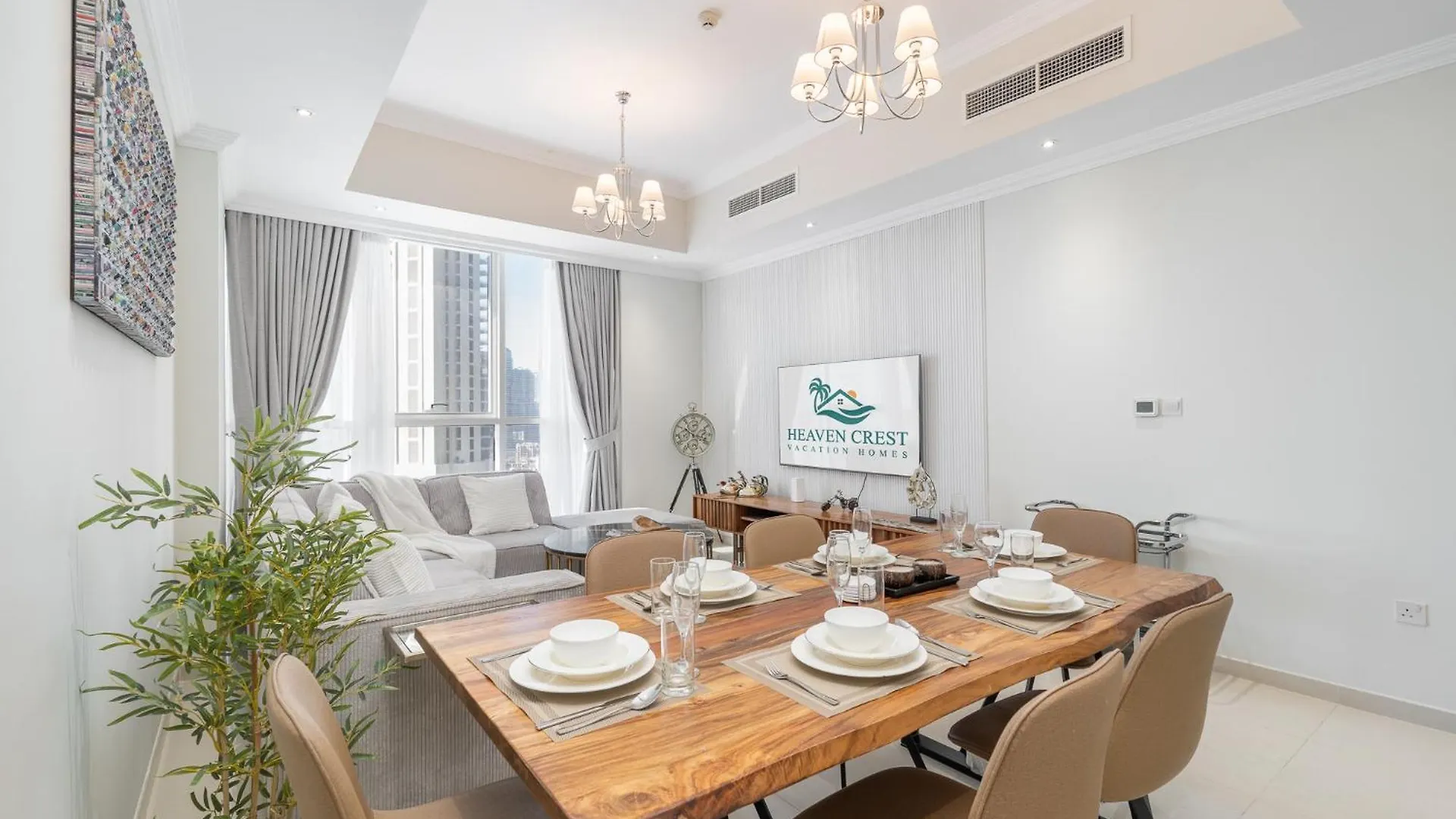Heaven Crest Vacation Homes Downtown - 3 Bedroom Suites 2 Minute Walk To Dubai Mall And Burj Khalifa 0*,