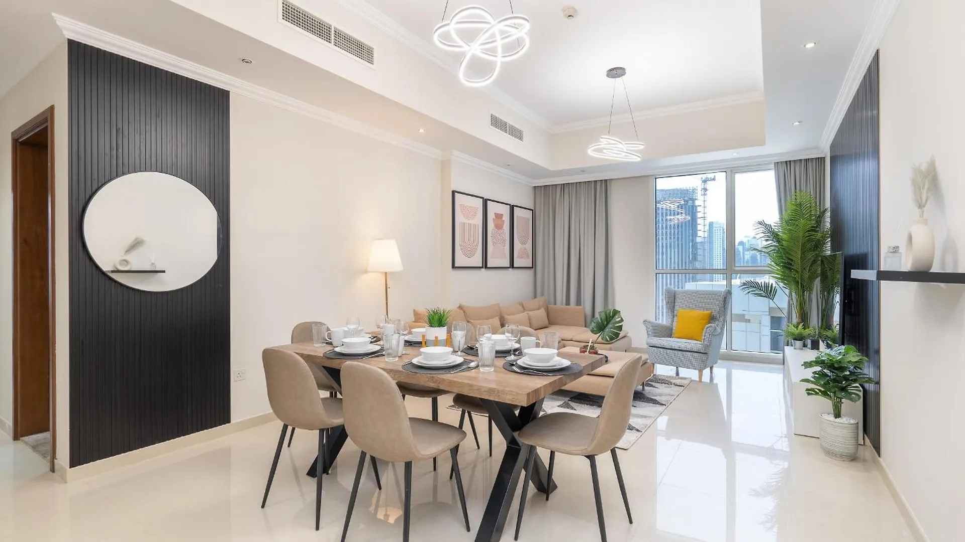 Heaven Crest Vacation Homes Downtown - 3 Bedroom Suites 2 Minute Walk To Dubai Mall And Burj Khalifa Appartamento